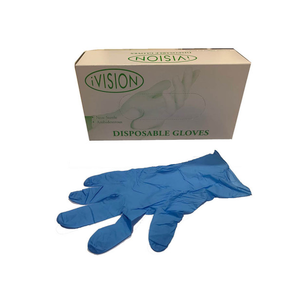 I Vision Nitrite Hand Glove Blue - 240mm
